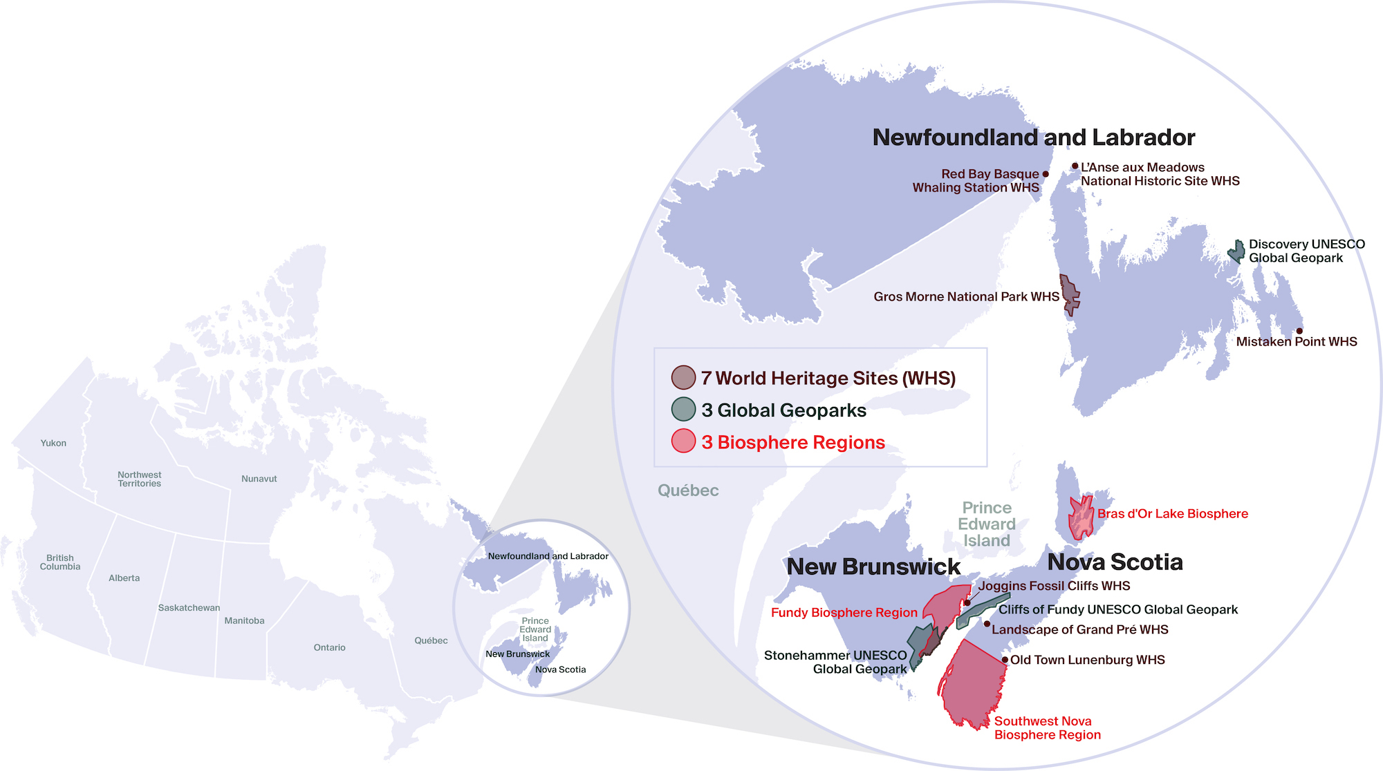 Atlantic Canada UNESCO Tourism Corridor